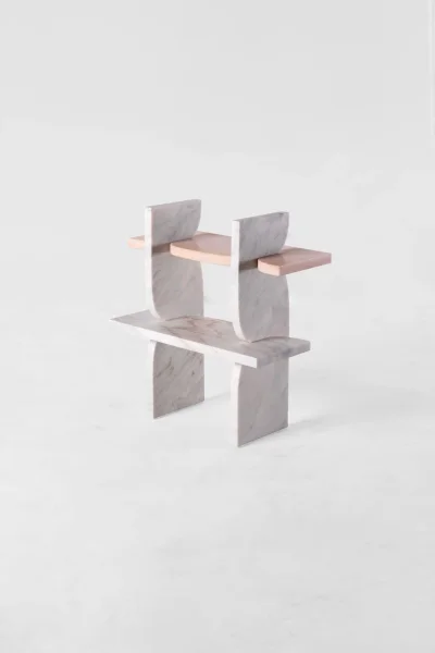 Marble Shelf Structured Unique Designed Hanged