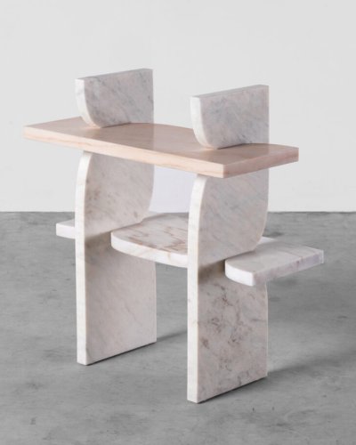 Marble Shelf Structured Unique Designed Hanged