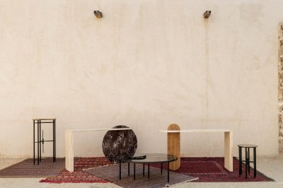 Marble Console Table Minimalistic Oval Stand R Marble Console Table Minimalistic Oval Stand R