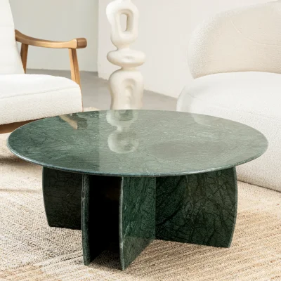 Mable Coffee Table Circle Circular Top Oval Leg Mable Coffee Table Circle Circular Top Oval Leg