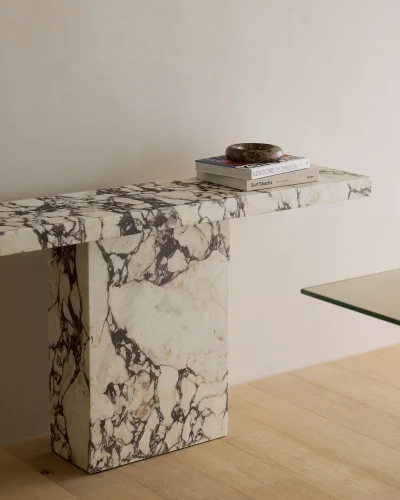 Marble Console Table Square Sharp Edge Cube Legged Marble Console Table Square Sharp Edge Cube Legged