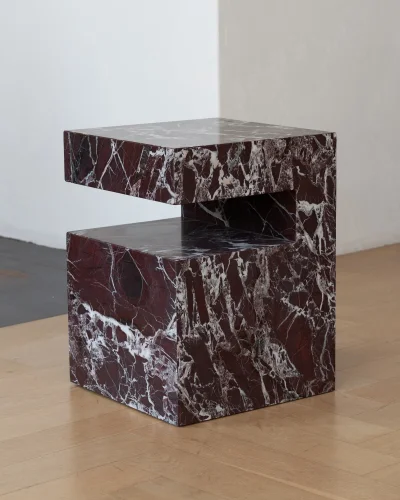 Mable Side Table Book Shelf Cubed Designed Mable Side Table Book Shelf Cubed Designed
