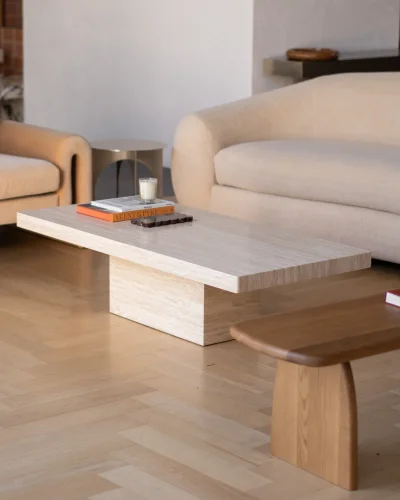 Marble Coffee Table Square Sharp Edge Cube Legged Block Marble Coffee Table Square Sharp Edge Cube Legged Block