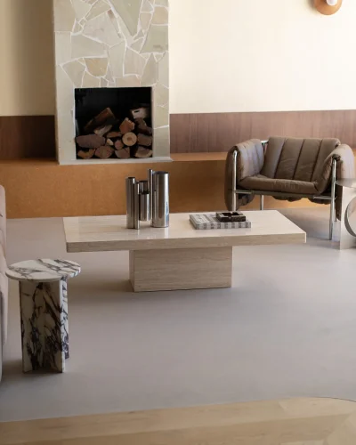 Marble Coffee Table Square Sharp Edge Cube Legged Block Marble Coffee Table Square Sharp Edge Cube Legged Block