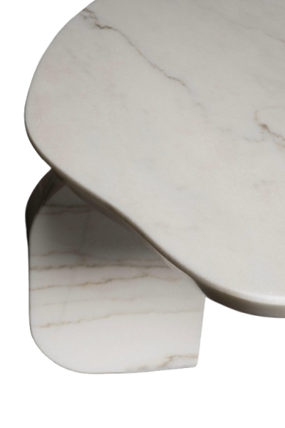 Marble Coffee Table Unique Minimalistic Circle Round Edge Marble Coffee Table Unique Minimalistic Circle Round Edge