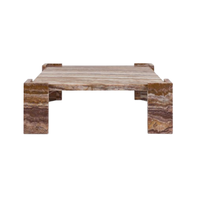 Mable Coffee Table Puzzle Square Stand Hard Edge