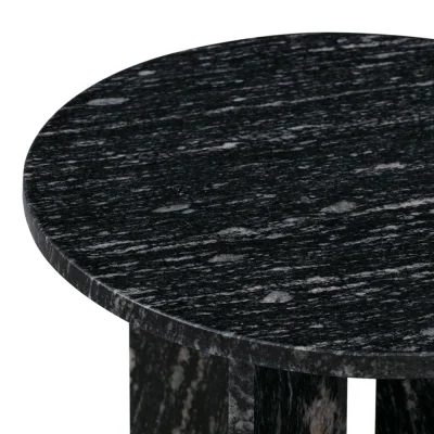 Marble Side Table Round Edge Standard 4 Legged Stand