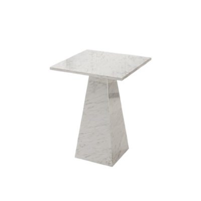 Marble Side Table Pyramid Sharp Leg Pointy Marble Side Table Pyramid Sharp Leg Pointy