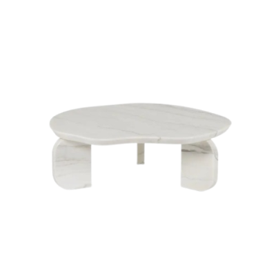 Marble Coffee Table Unique Minimalistic Circle Round Edge Marble Coffee Table Unique Minimalistic Circle Round Edge