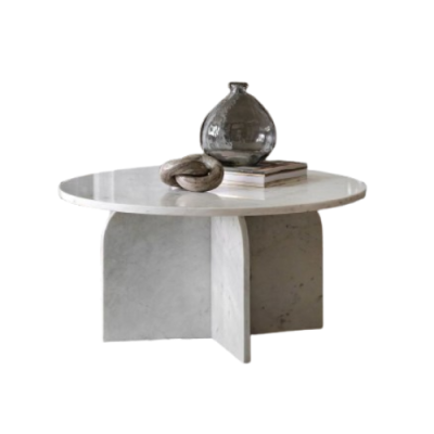 Mable Round Coffee Table Circular Elegante Edge