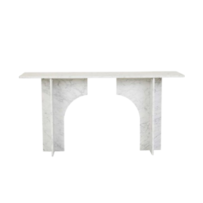 Marble Console Table Minimalistic Structured European Stand