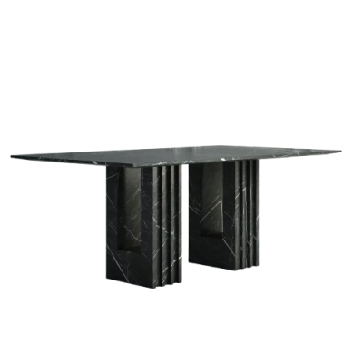 Mable Dining Table Dragon's Hole Designed Multiple Stand Mable Dining Table Dragon's Hole Designed Multiple Stand