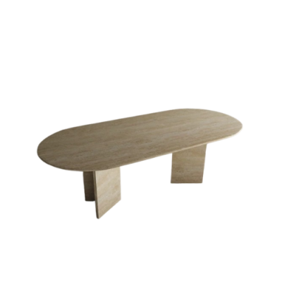 Marble Dining Table V Shaped Leg Round Edge Marble Dining Table V Shaped Leg Round Edge