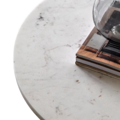 Mable Round Coffee Table Circular Elegante Edge