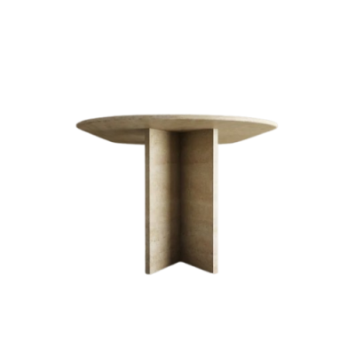 Marble Dining Table V Shaped Leg Round Edge Marble Dining Table V Shaped Leg Round Edge