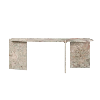 Marble Console Table Unique Abstract Miniature Solid
