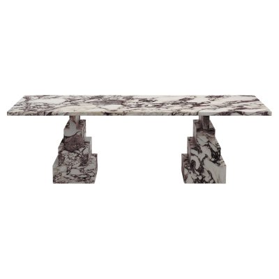 Marble Dining Table Structural Block Miniature