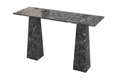 Marble Console Table Pyramid Sharp Leg Pointy Marble Console Table Pyramid Sharp Leg Pointy