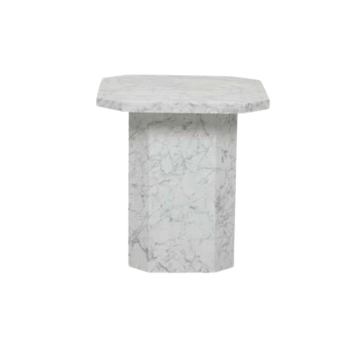 Mable Bedside Table Hexagonal Squared Room Mable Bedside Table Hexagonal Squared Room
