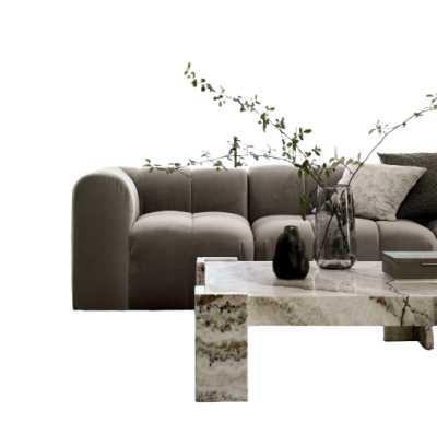 Mable Coffee Table Puzzle Square Stand Hard Edge