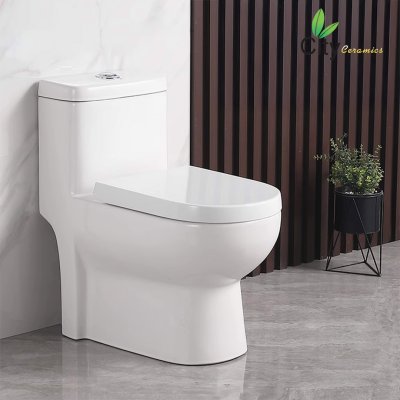 CITY โถสุขภัณฑ์แบบชิ้นเดียว รุ่น CT-2288 สีขาว