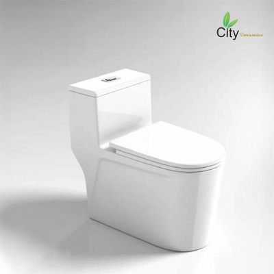CITY โถสุขภัณฑ์แบบชิ้นเดียว รุ่น CT-4404 สีขาว