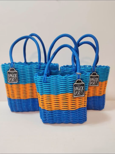 Rubber Strap Woven Bag