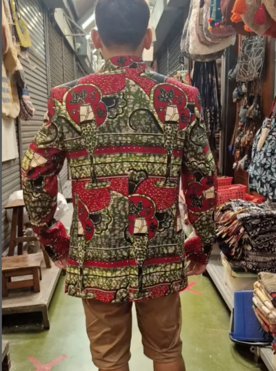 African style suit