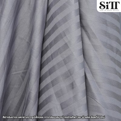 ผ้าปูที่นอนคอตตอน [ลายริ้วเล็ก]