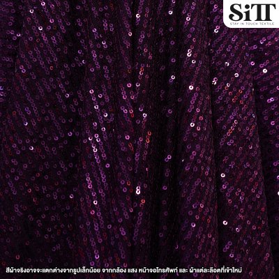 ผ้าปักเลื่อมยืด