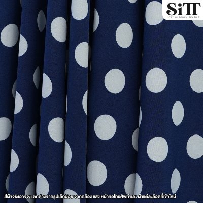 ผ้าไหมอิตาลี [ลายจุดใหญ่]