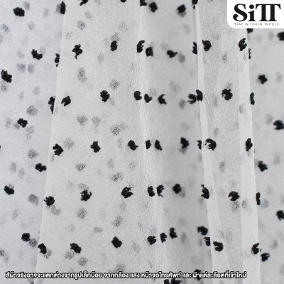 ผ้าออร์แกนดี้จุด