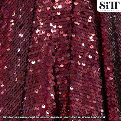 ผ้าปักเลื่อมเลเซอร์