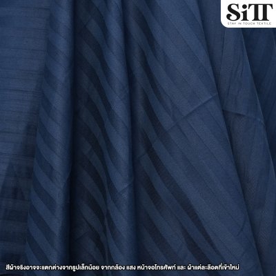 ผ้าปูที่นอนคอตตอน [ลายริ้วเล็ก]