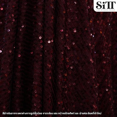 ผ้าปักเลื่อมยืด