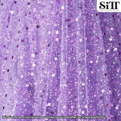 ผ้าปักเลื่อมไฮบริด