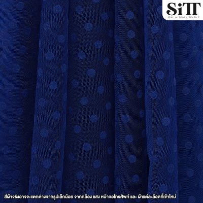 ผ้าตาข่ายลายจุดกำมะหยี่ [จุดกลาง]