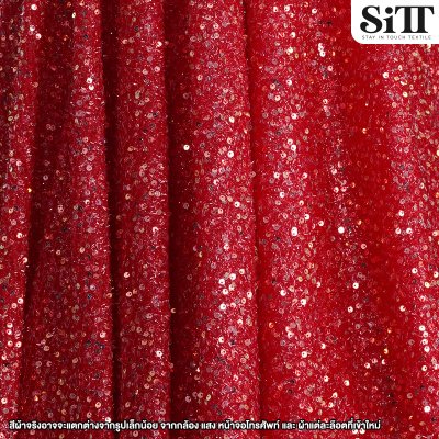 ผ้าเลื่อมสโนวี่โฮโลแกรม