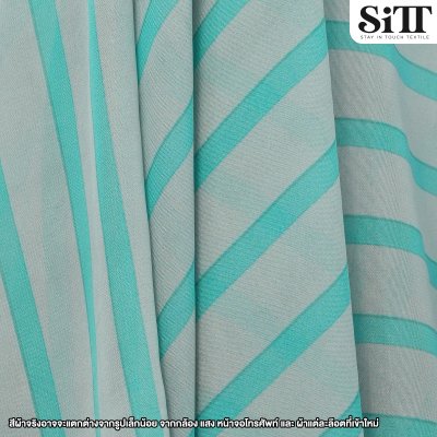 ผ้าชีฟอง [ลายริ้ว]