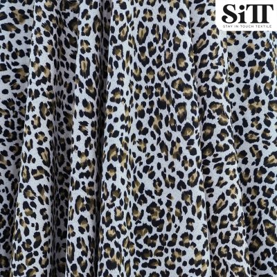 ผ้าไหมอิตาลี ลายเสือ [ลาย 6]