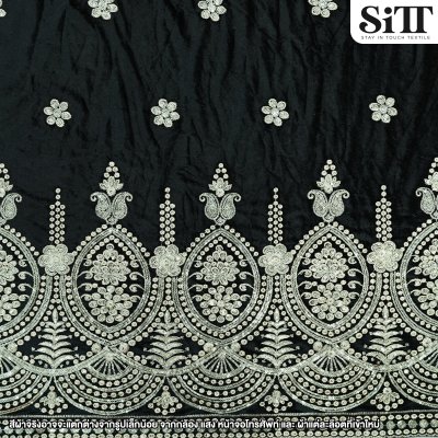 ผ้ากำมะหยี่ปัก [ลาย 1]