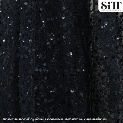 ผ้าปักเลื่อมไฮบริด [ไม่มีมุก]