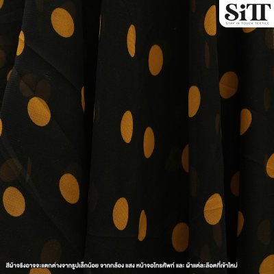 ผ้าชีฟอง [ลายจุดใหญ่]