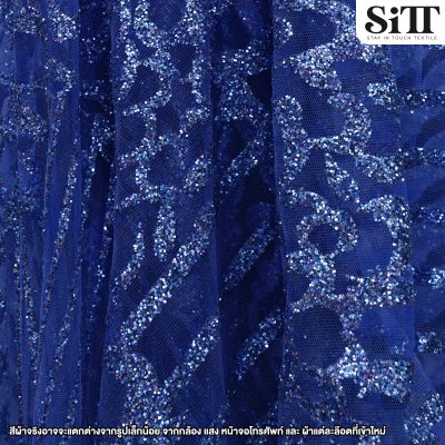 ผ้าลูกไม้กากเพชร [ลายเส้น]