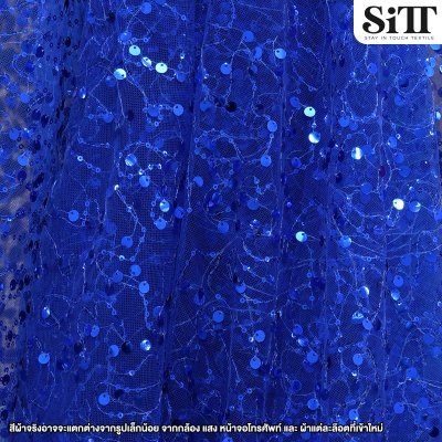 ผ้าปักเลื่อมไฮบริด [ไม่มีมุก]