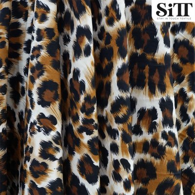 ผ้าไหมอิตาลี ลายเสือ [ลาย 7]