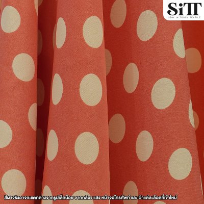 ผ้ามอสเครป [ลายจุดใหญ่]