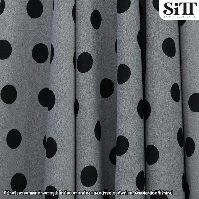 ผ้ามอสเครป [ลายจุดใหญ่]