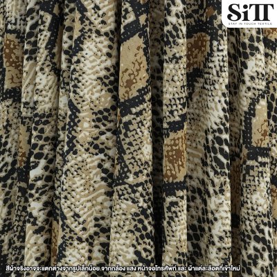 ผ้ายืด ลายงู