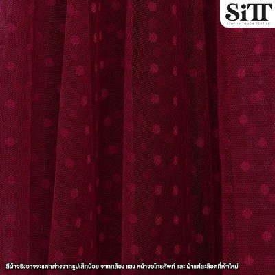 ผ้าตาข่ายลายจุดในตัว [จุดกลาง]